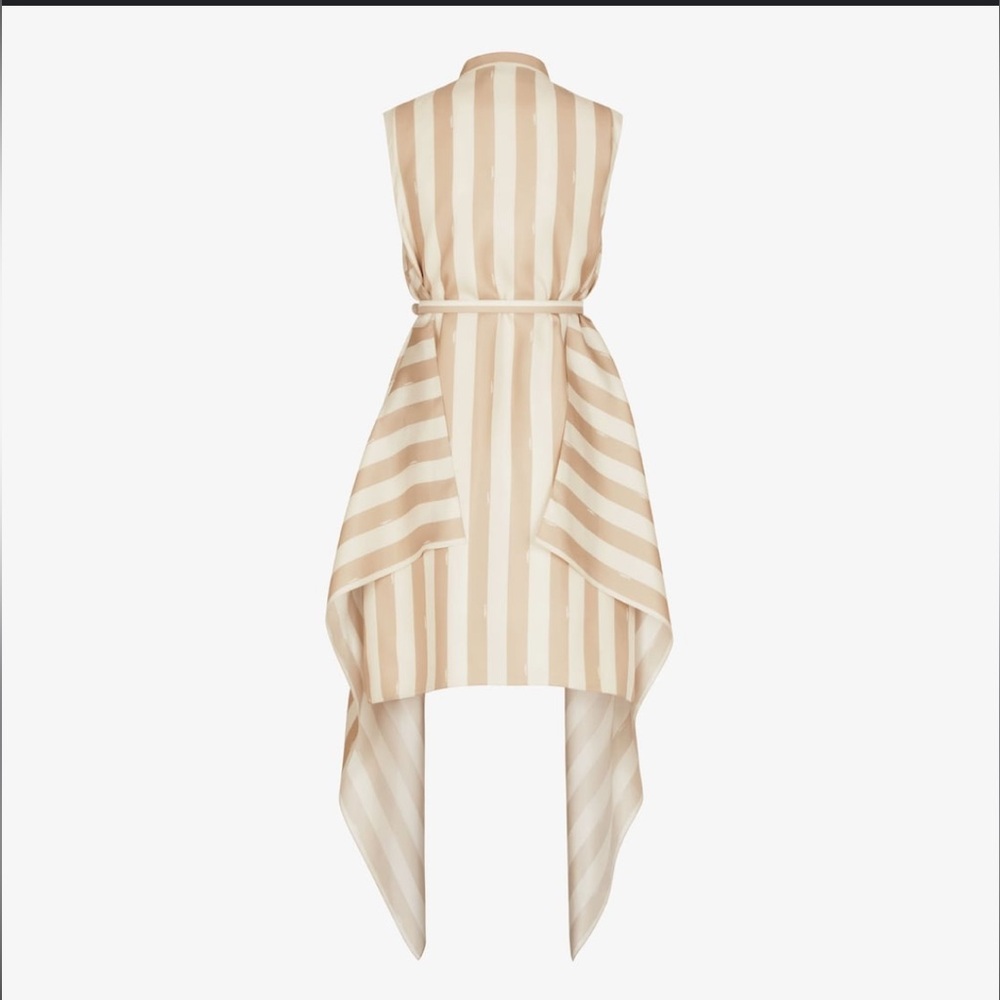 Fendi Striped Logo Dress - Picture 2 of 3
